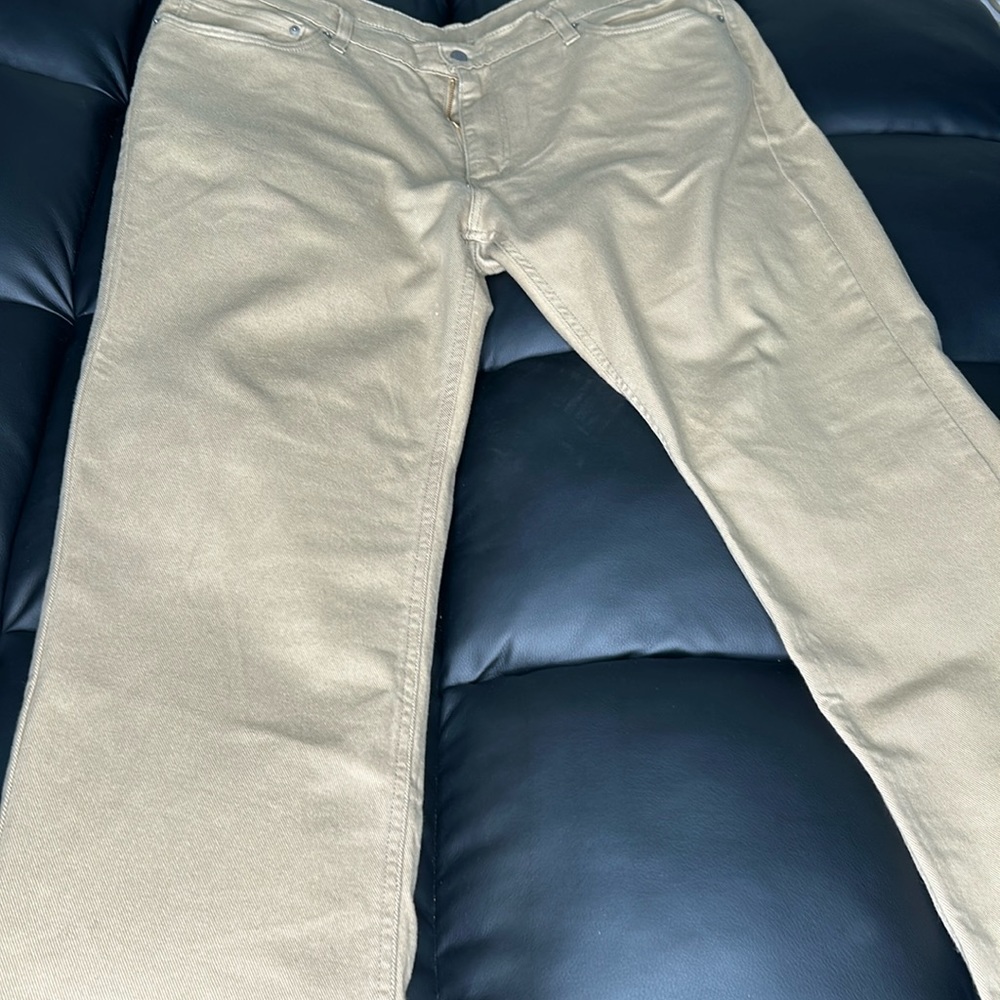 Tan Levi pants